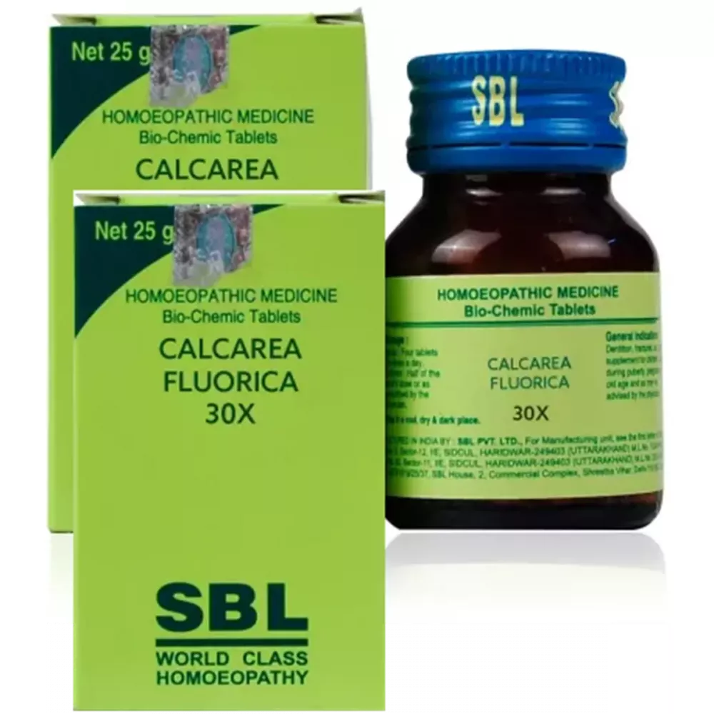 SBL Calcarea Fluoricum 30X (25g, Pack of 2)