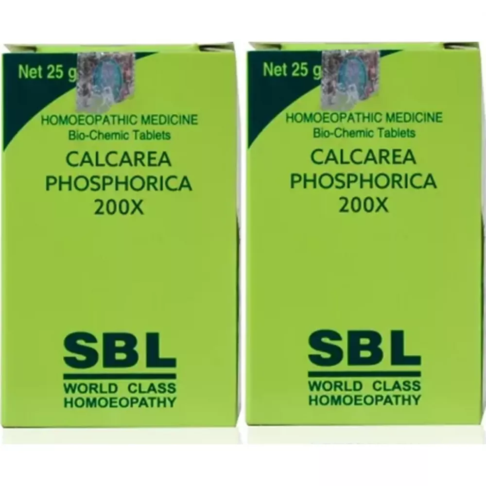 SBL Calcarea Phosphorica 200X (25g, Pack of 2)