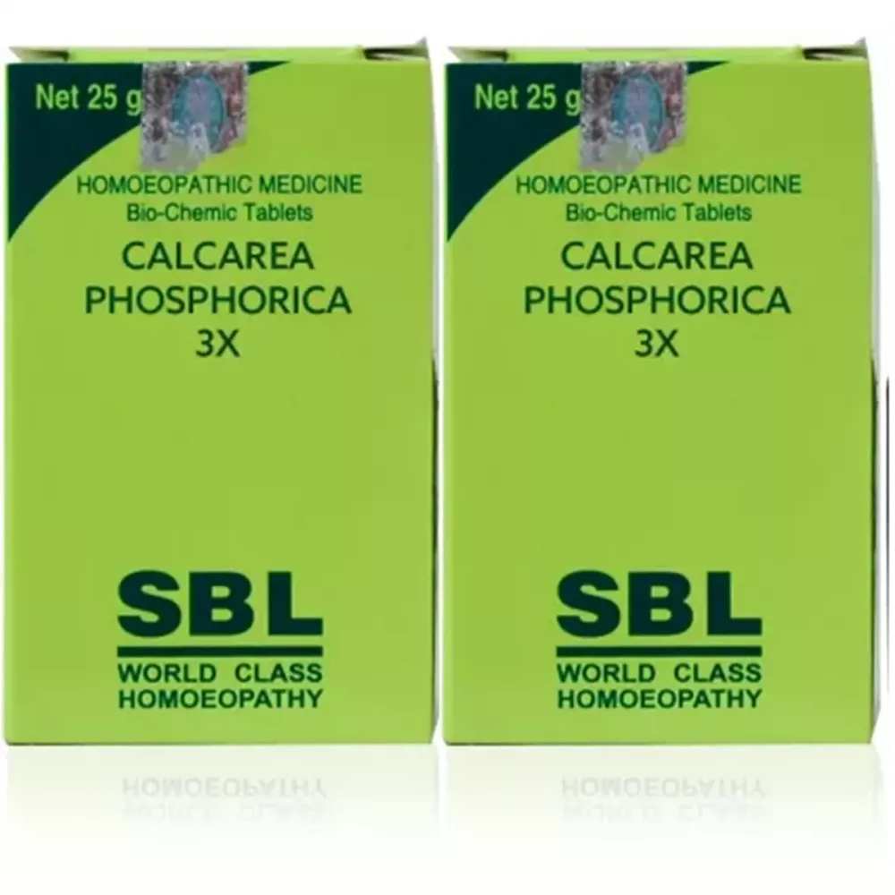 SBL Calcarea Phosphorica 3X (25g, Pack of 2)
