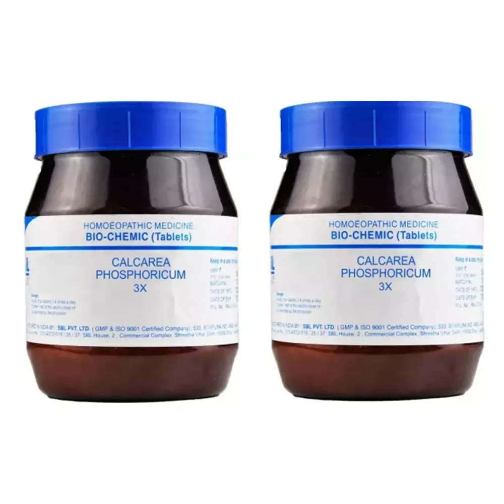 SBL Calcarea Phosphorica 3X (450g, Pack of 2)