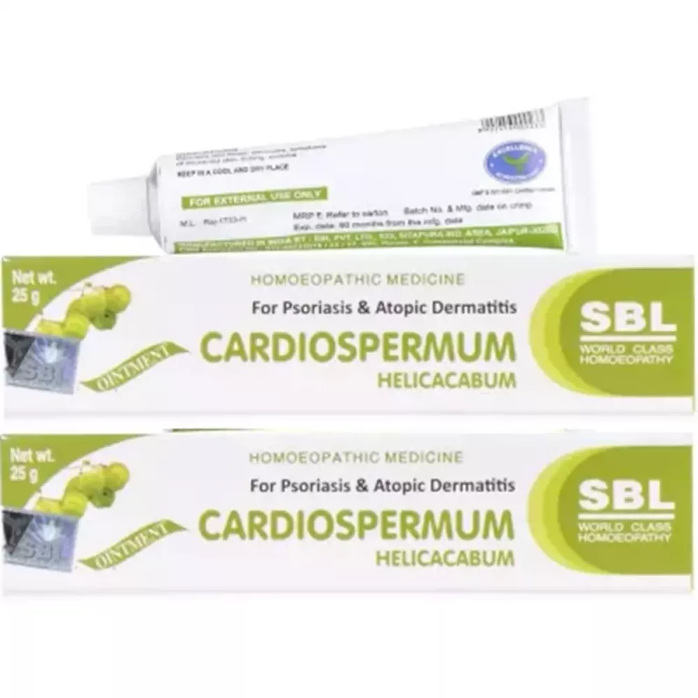 SBL Cardiospermum Helicacabum Ointment (25g, Pack of 2)