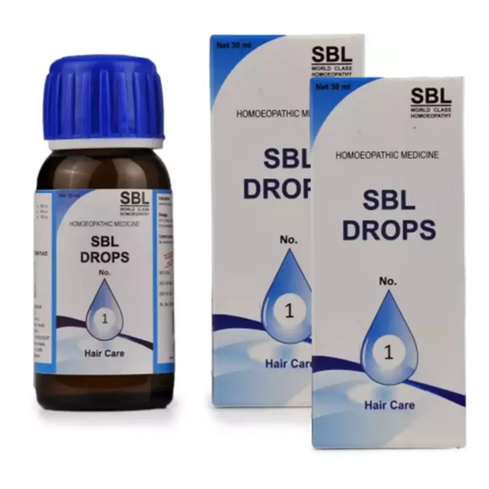 SBL Drops No 1 Hair Care (30ml, Pack of 2)