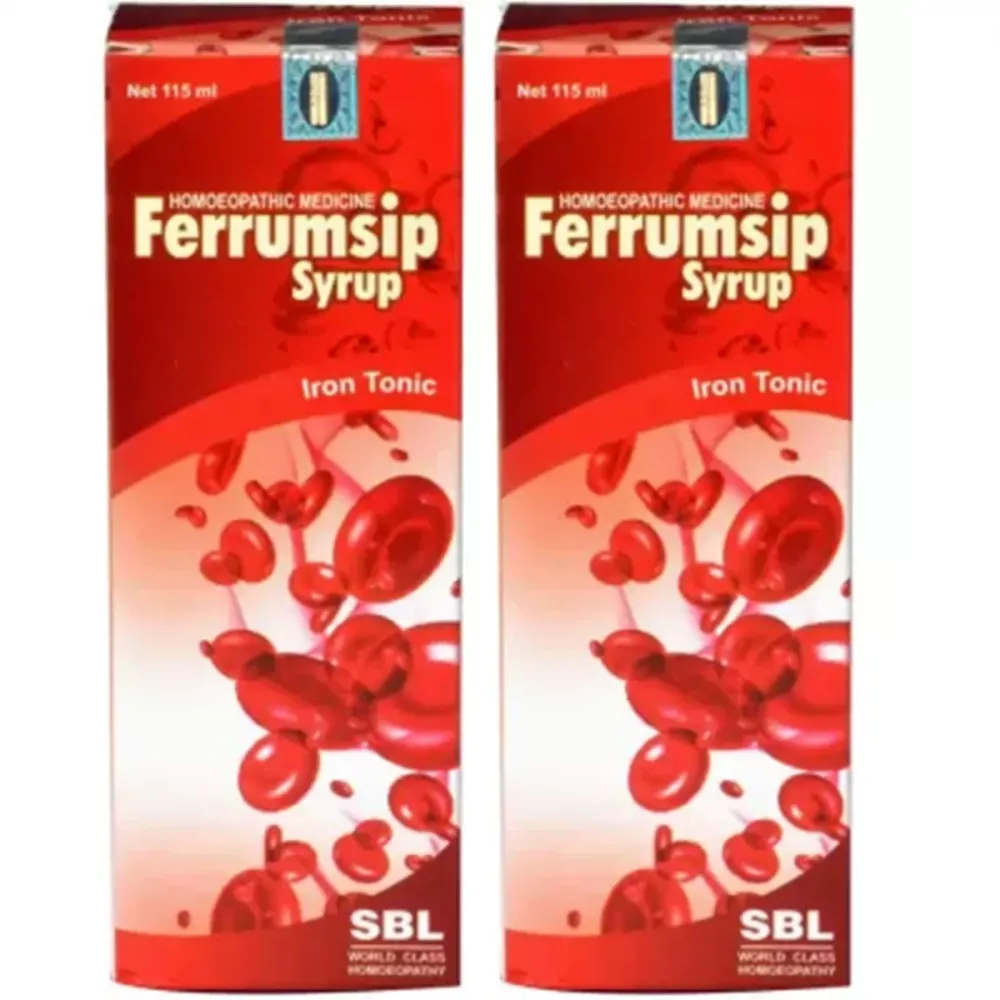 SBL Ferrumsip Syrup (115ml, Pack of 2)