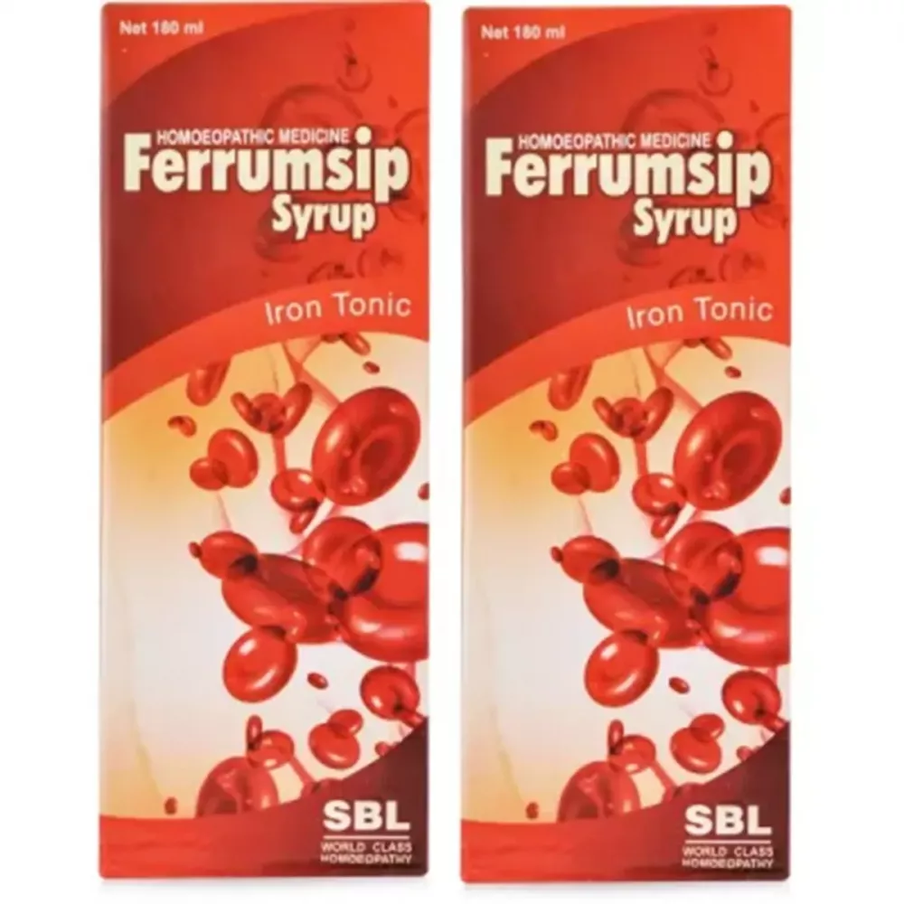 SBL Ferrumsip Syrup (180ml, Pack of 2)