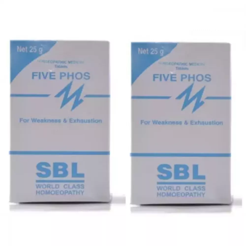 SBL Five Phos Tablet (25g, Pack of 2)
