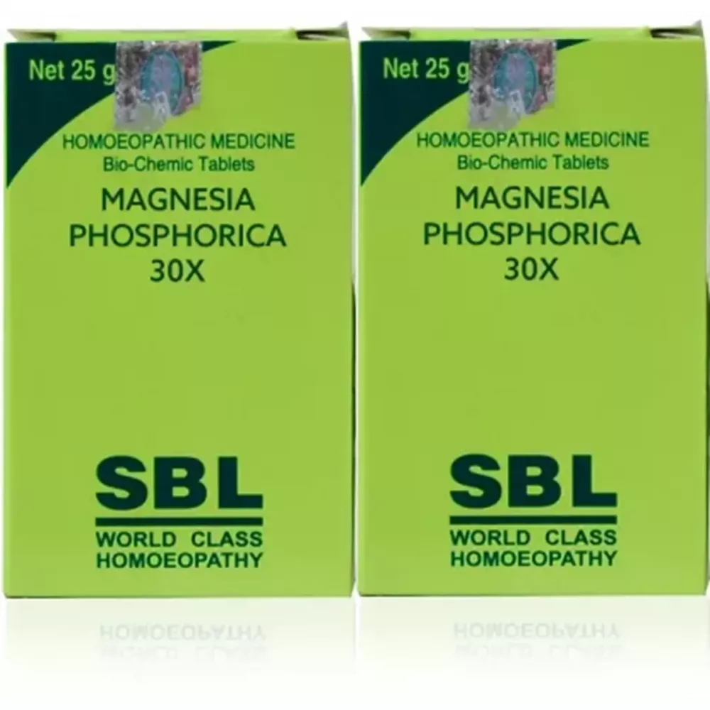 SBL Magnesia Phosphoricum 30X (25g, Pack of 2)
