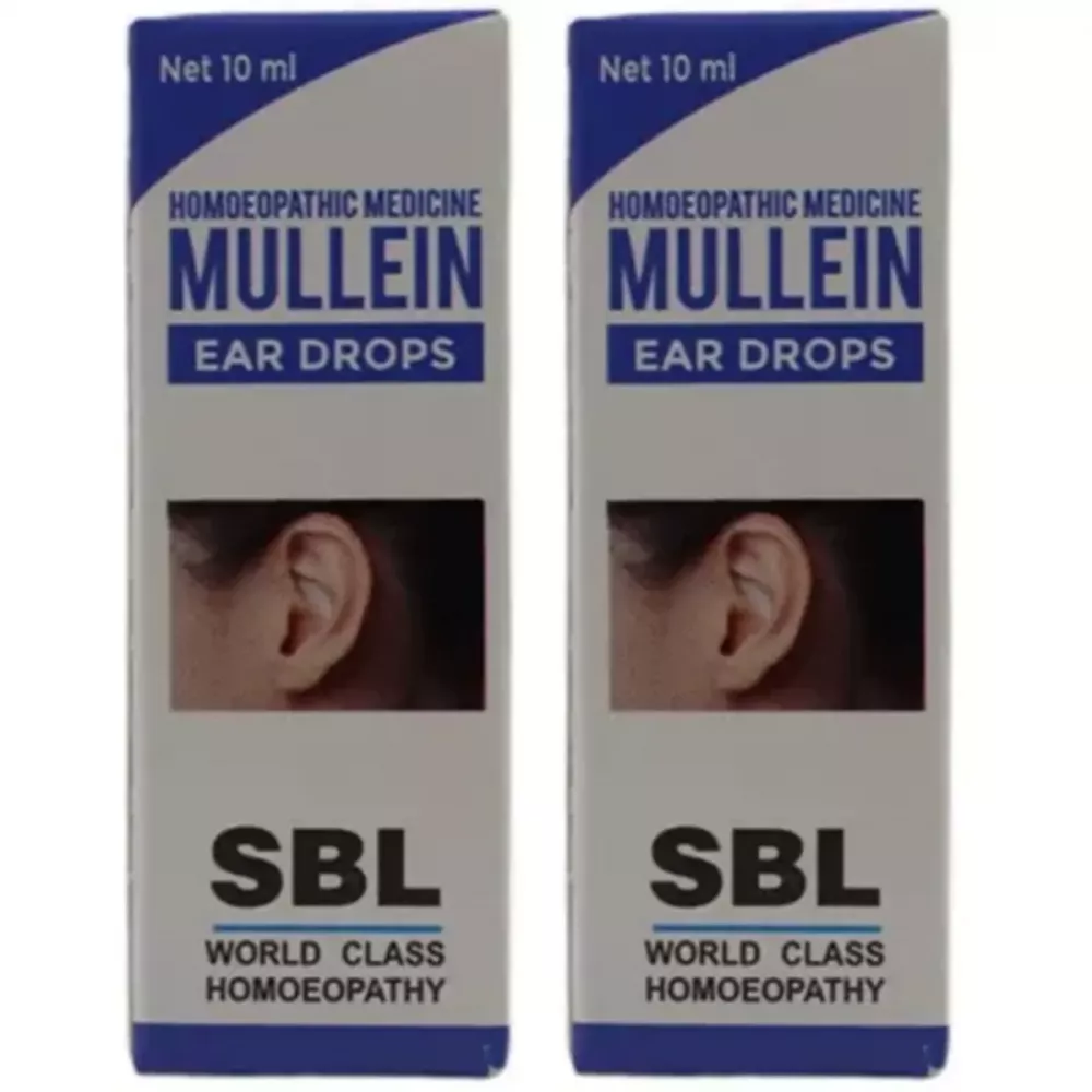 SBL Mullein Ear Drops (10ml, Pack of 2)