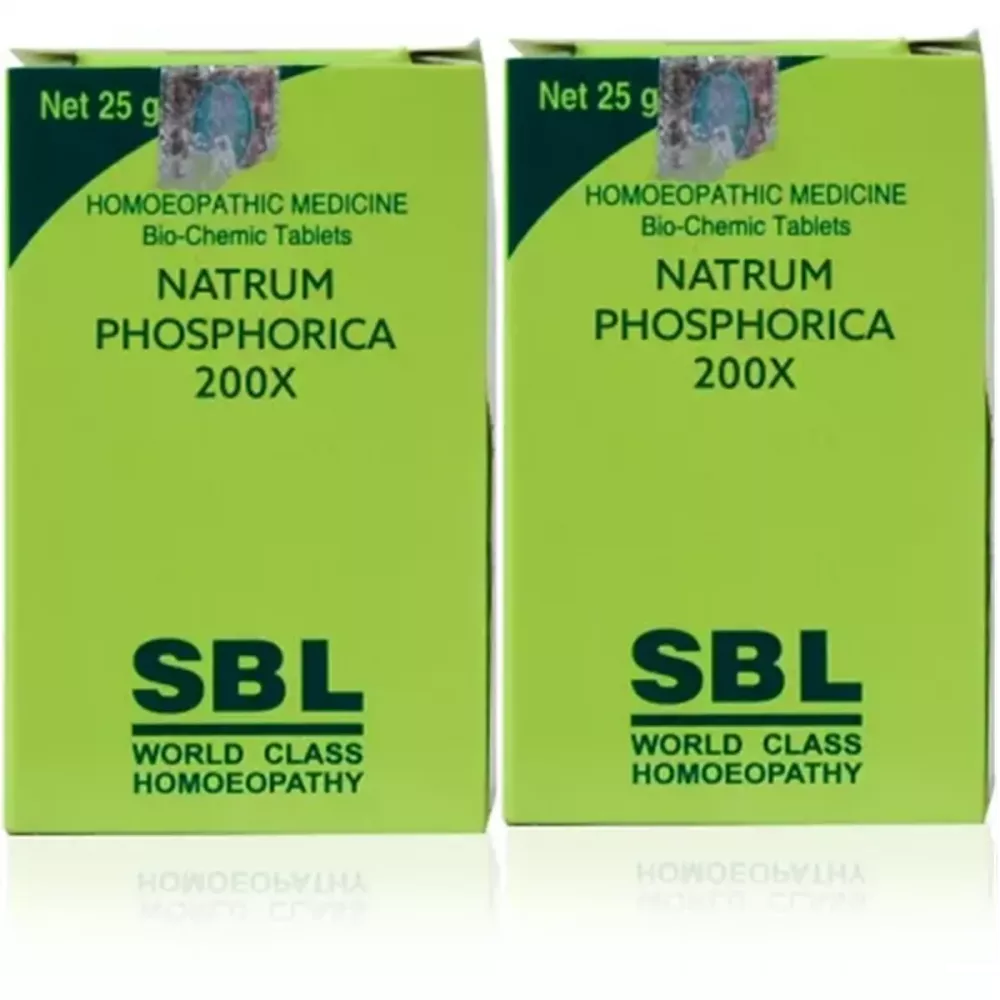SBL Natrum Phosphoricum 200X (25g, Pack of 2)