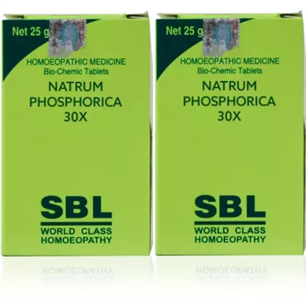 SBL Natrum Phosphoricum 30X (25g, Pack of 2)