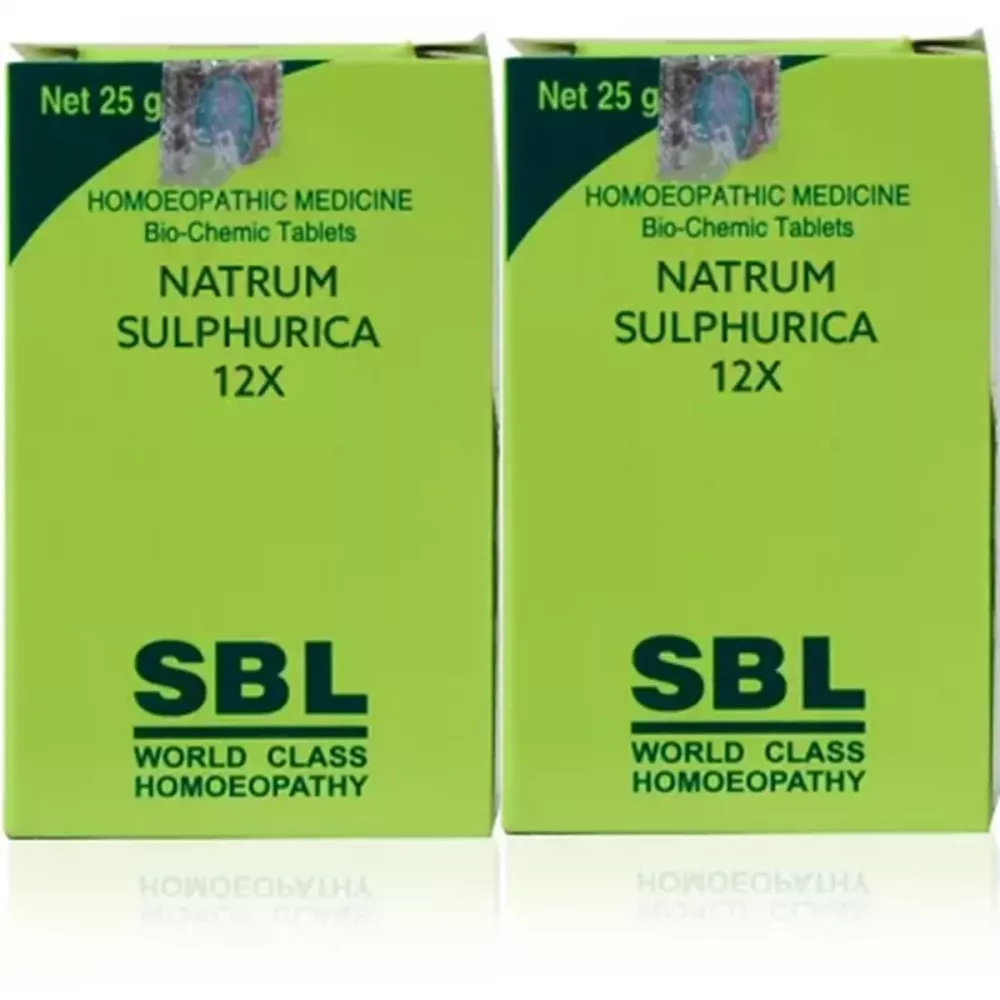 SBL Natrum Sulphuricum 12X (25g, Pack of 2)