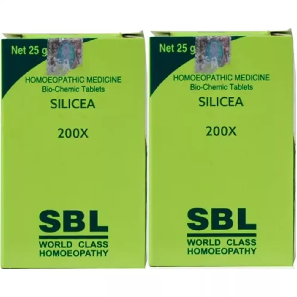 SBL Silicea 200X (25g, Pack of 2)