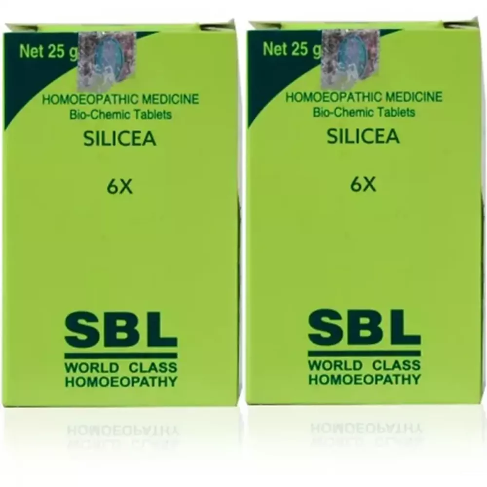 SBL Silicea 6X (25g, Pack of 2)