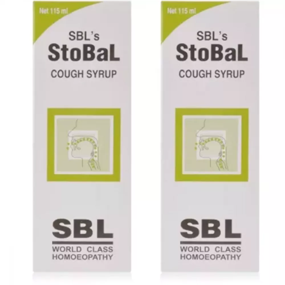 SBL Stobal Syrup (115ml, Pack of 2)