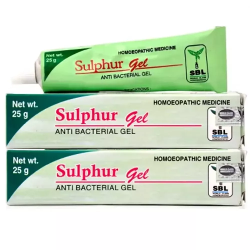 SBL Sulphur Gel (25g, Pack of 2)