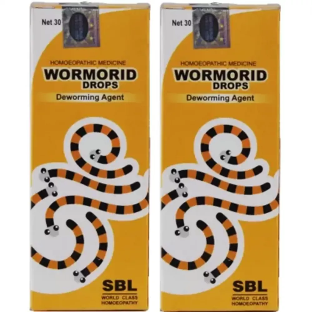 SBL Wormorid Drops (30ml, Pack of 2)