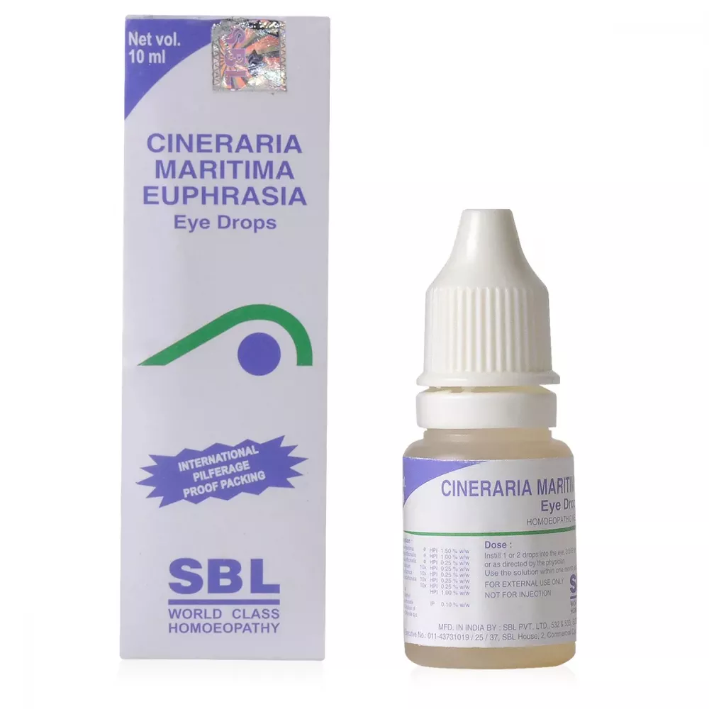 SBL Cineraria Maritima Euphrasia Eye Drops (10ml)