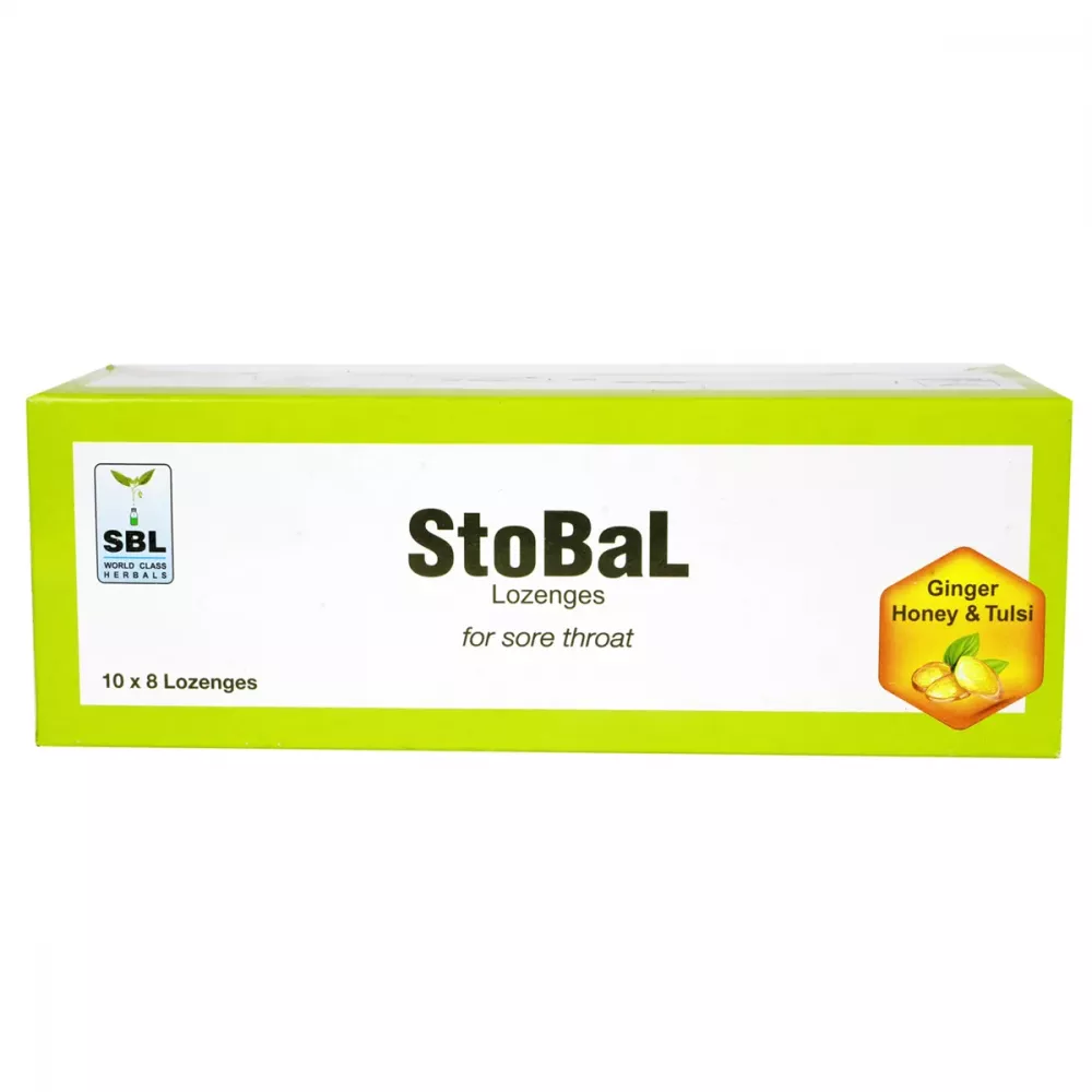 SBL Stobal Cough Lozenges (10 Strips) (80tab)